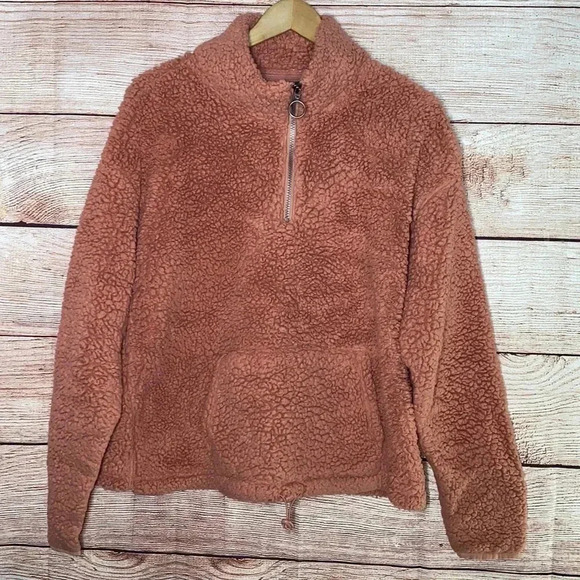 SO Jackets & Blazers - SO Cozy Softest Shepa Women’s Pink Fleece Jacket XXL